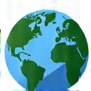 Symbol des Planeten Erde