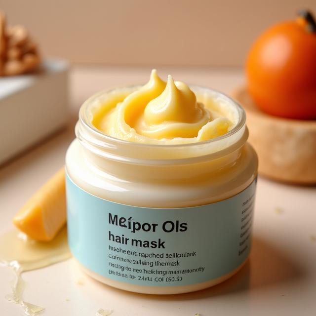 Tiegel mit Arganöl Haarmaske