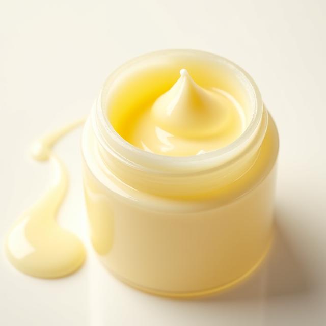 Offener Tiegel mit Sheabutter Körperbalsam